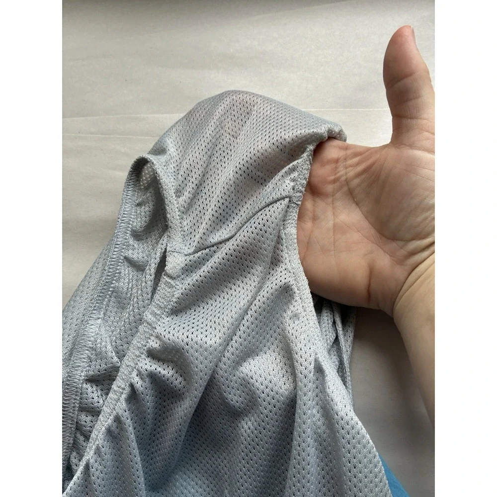 Eddie Bauer All Over Print Swim Shorts‎ Men's XL Blue Pockets Mesh Lined Beach
